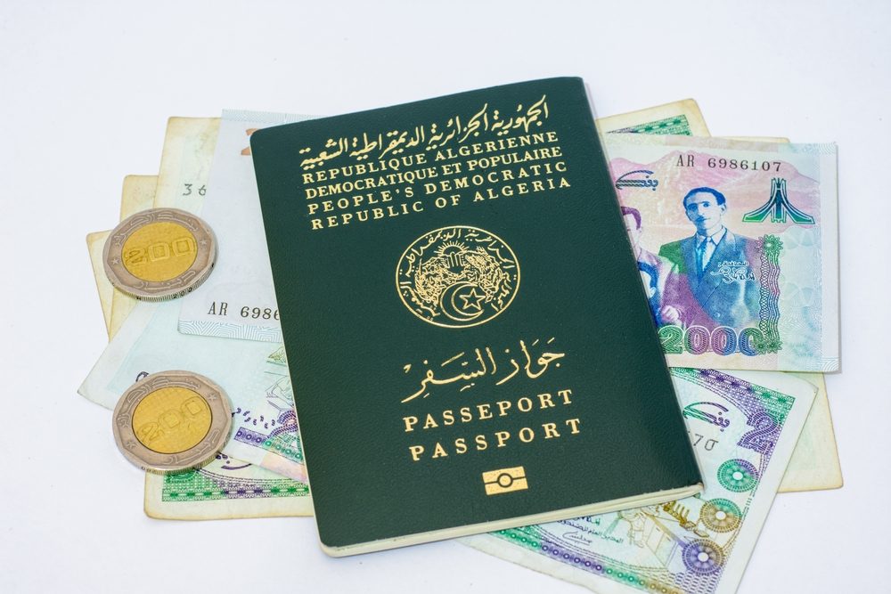 passeport alg rien les droits de timbre en