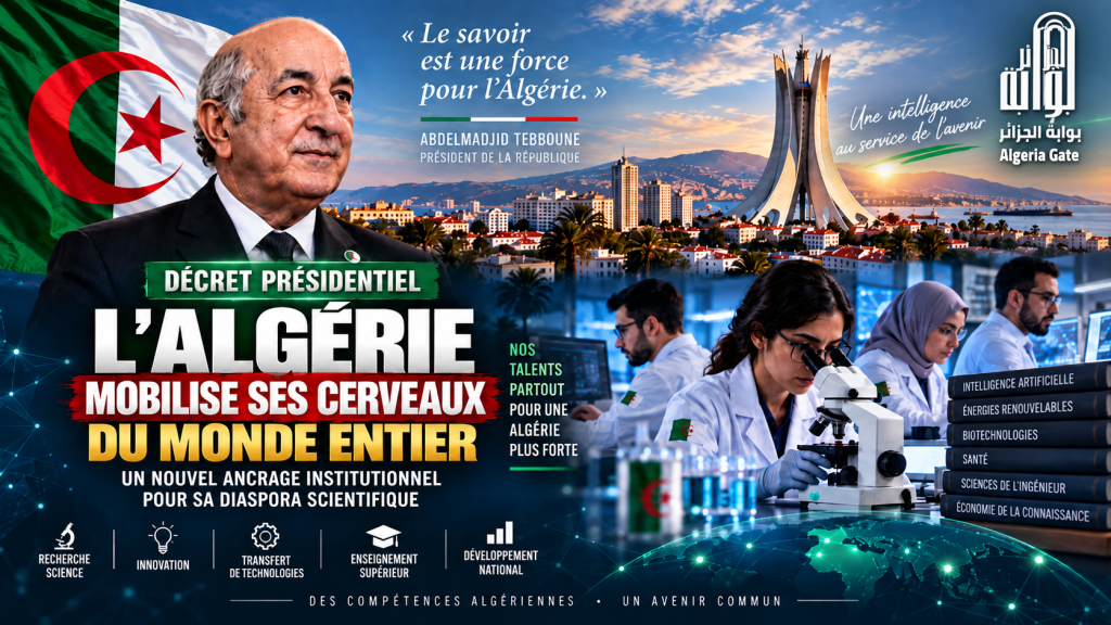 Tebboune rencontre l'élite scientifique de la diaspora